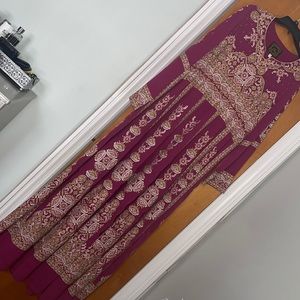 Beautiful pink Palestinian thob